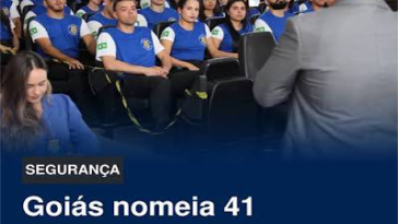 O governador Daniel Vilela nomeou 41 novos policiais técnico-científicos